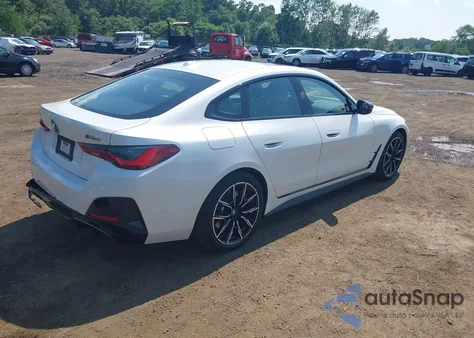 2023 BMW I4 M50 из США, поврежденный, VIN WBY33AW09PFP27953